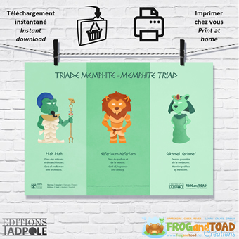 Triade MEMPHITE Triad Digital PDF - FROGandTOAD Créations